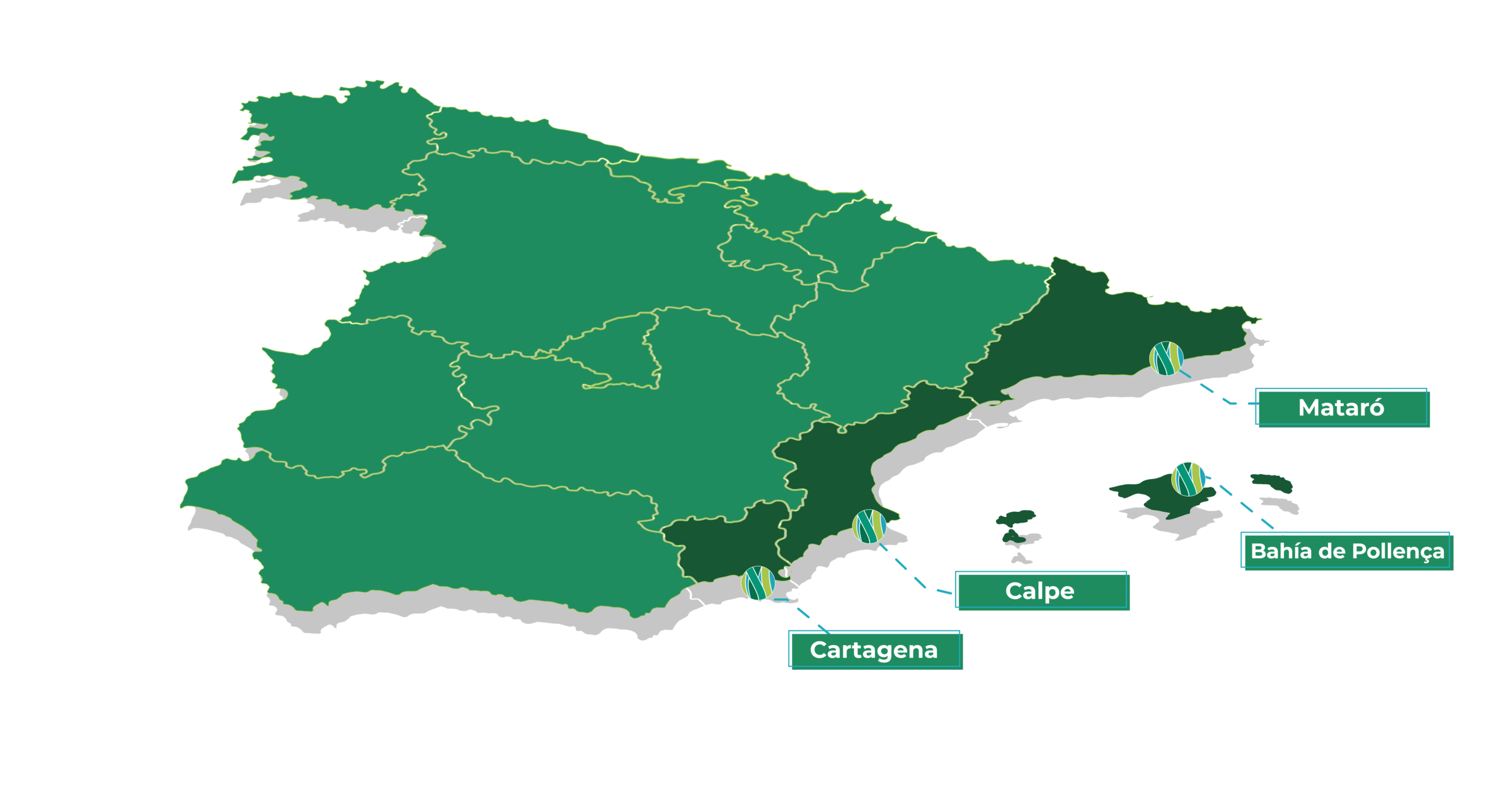 Mapa zonas de Actuación